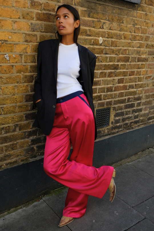 SILK TROUSERS
