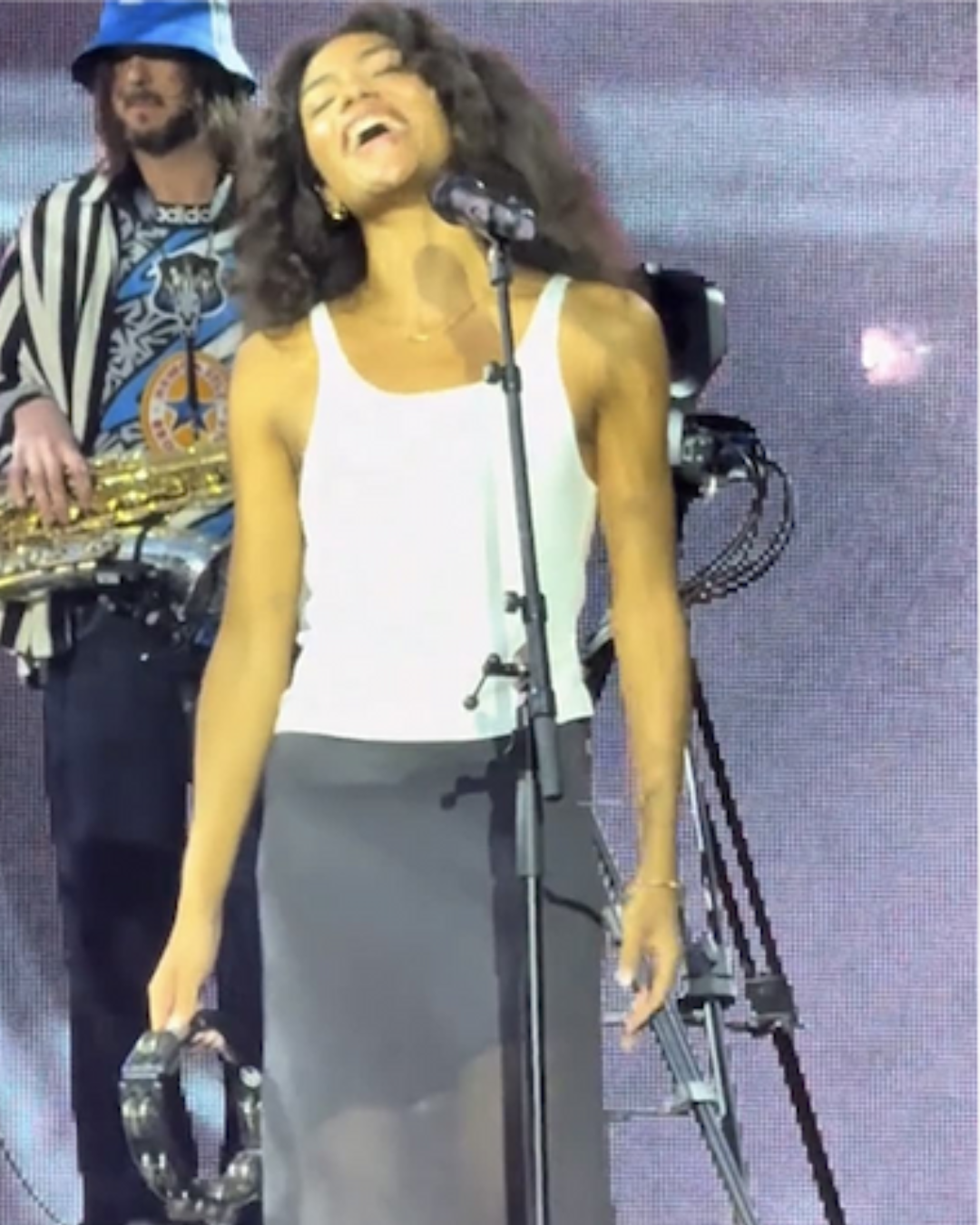 MIA skirt as worn by Olivia Dean