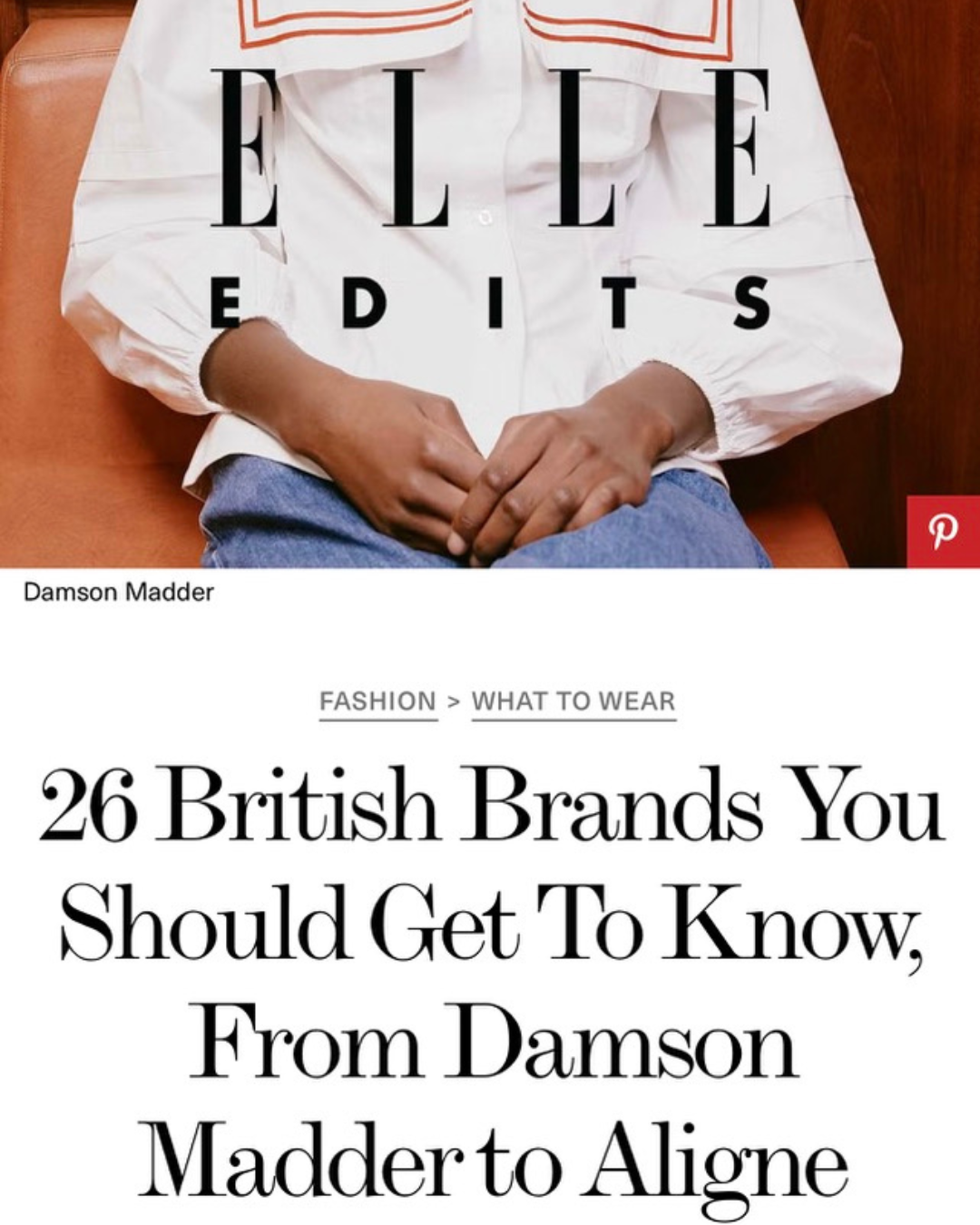 ELLE's best British brands