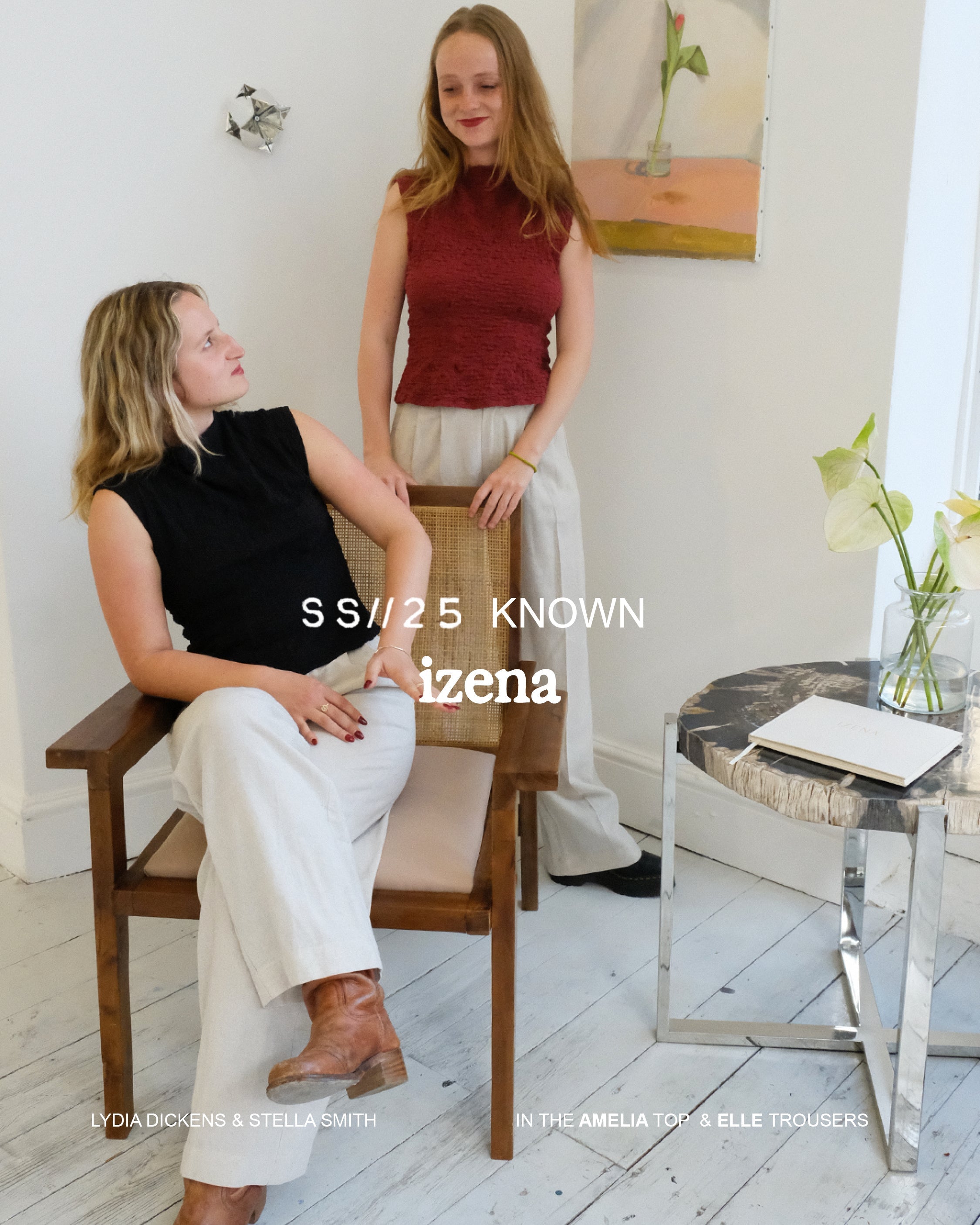 SS25 KNOWN SERIES: LYDIA & STELLA FROM IZENA STUDIOS