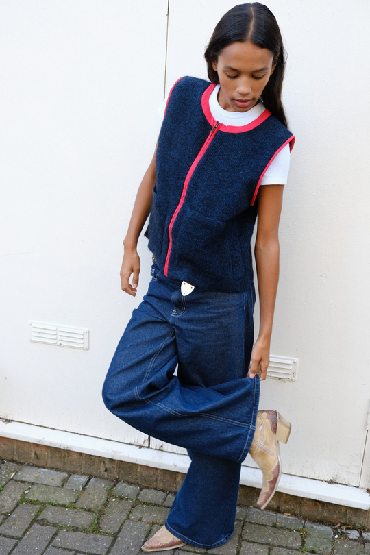 MOHAIR GILET