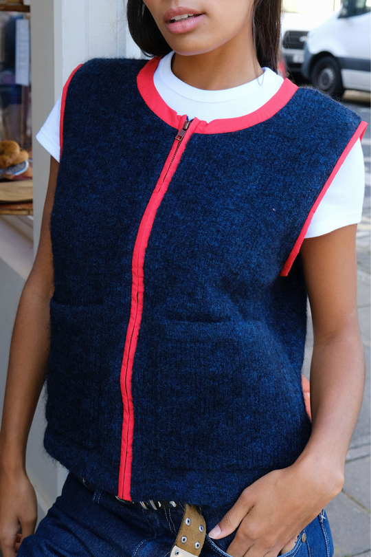 MOHAIR GILET