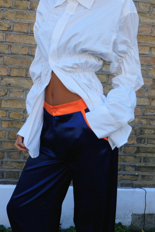 SILK TROUSERS