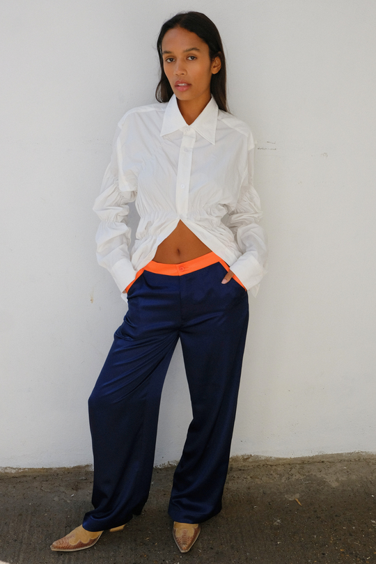 SILK TROUSERS