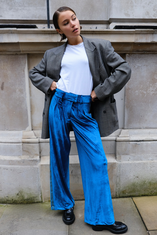VELVET TROUSERS