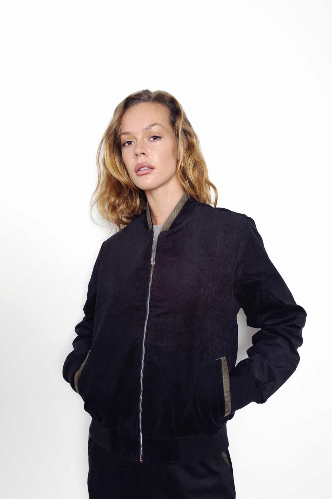 Cord Bomber Jacket
