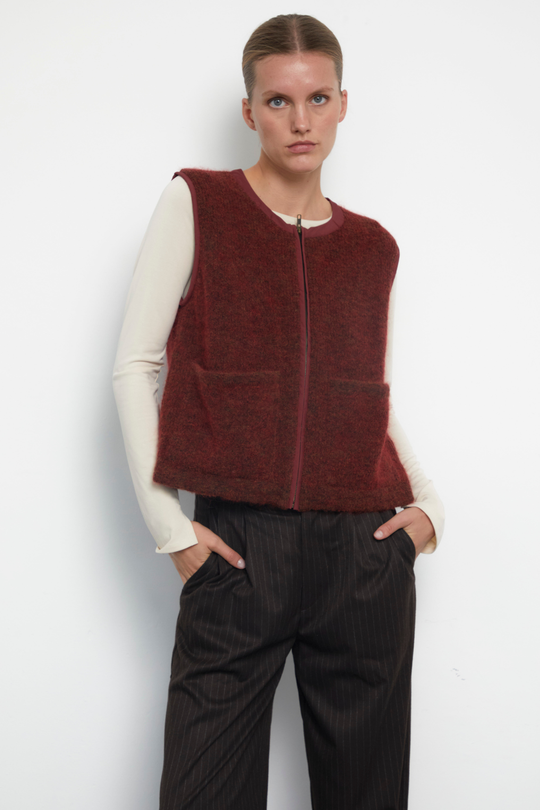 MOHAIR GILET