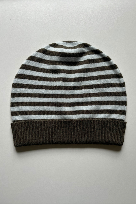 STRIPED BEANIE