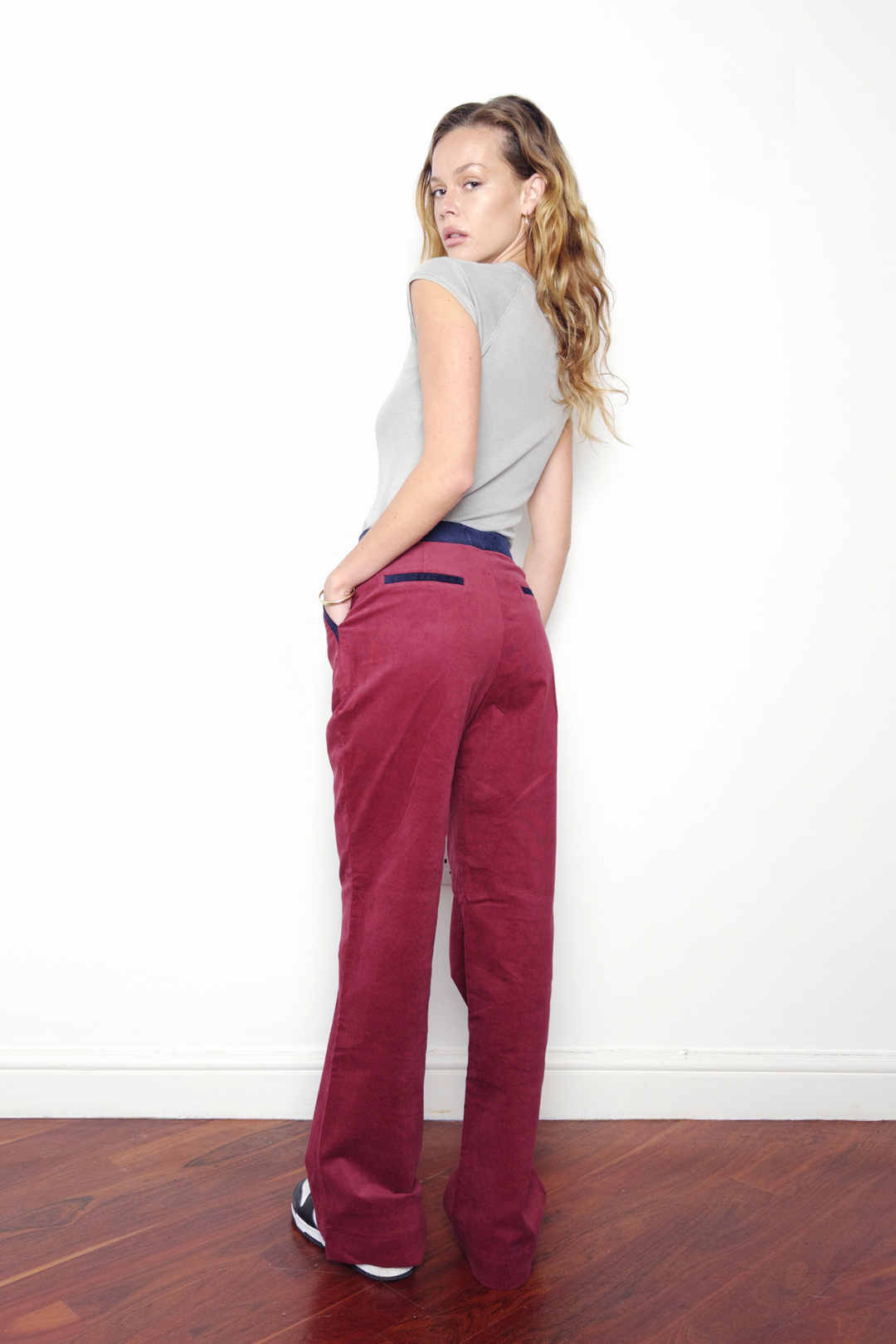 Grape Cord Trousers - noemotions-store