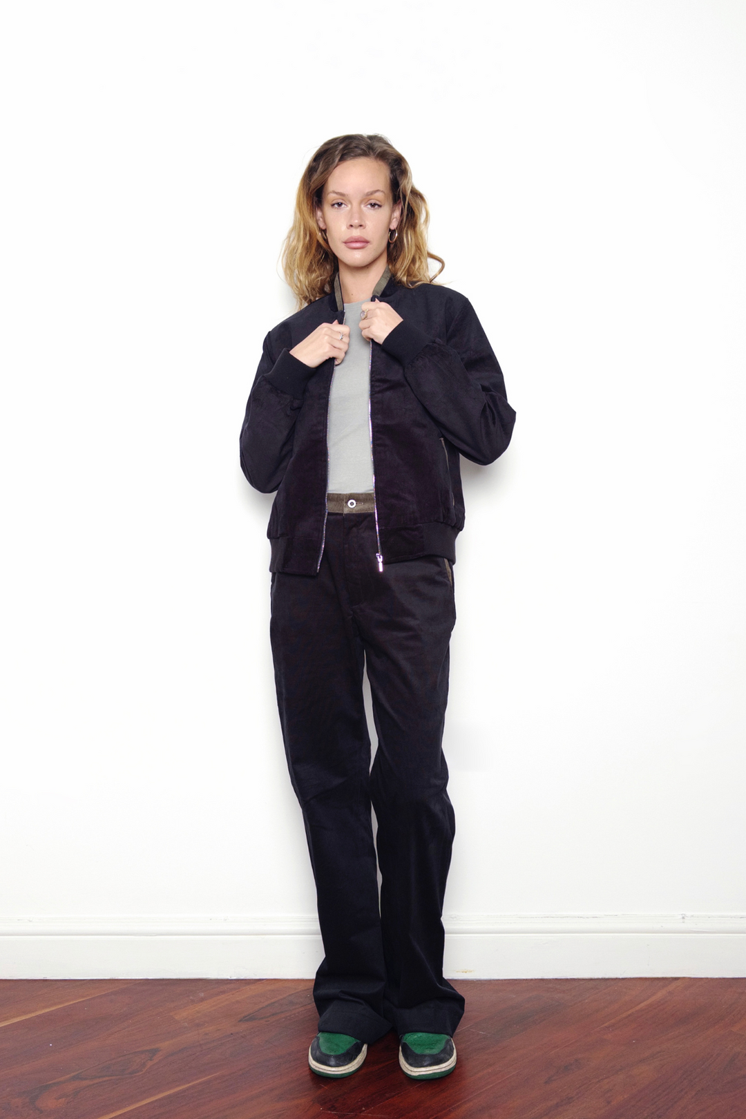 Cord Bomber Jacket - noemotions-store