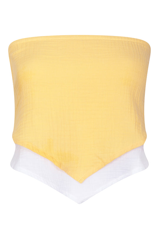 Lemon Bandeau Top - noemotions-store