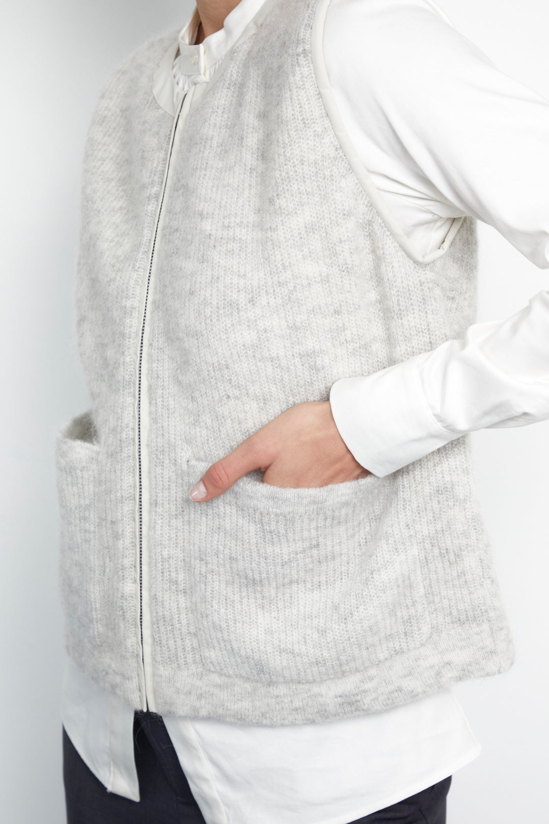 MOHAIR GILET