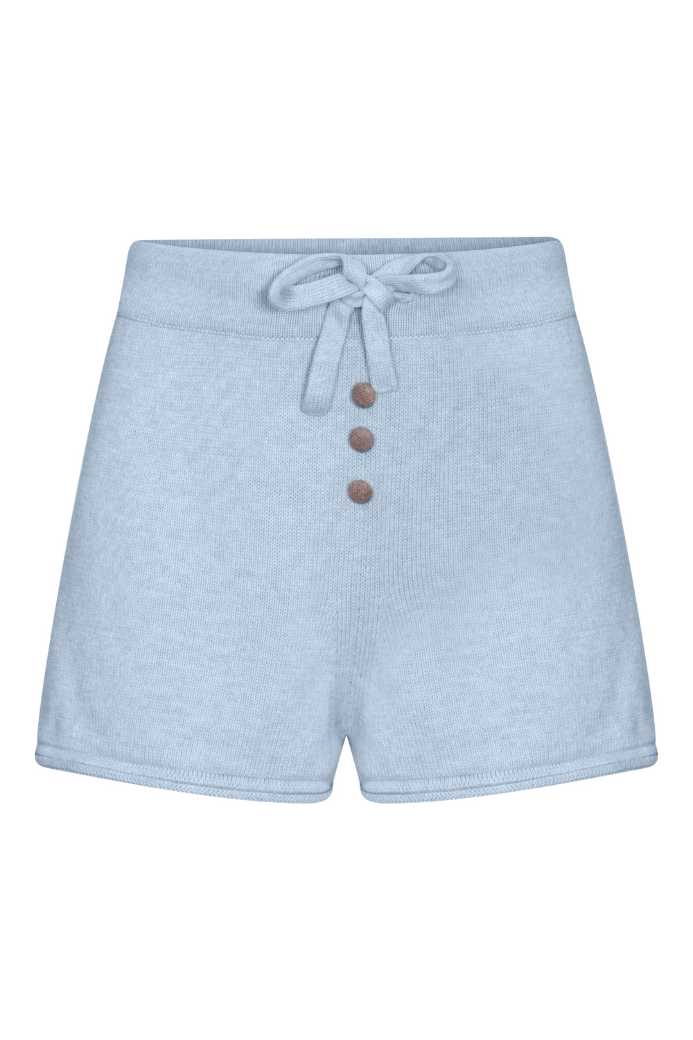 Baby Blue Knitted Shorts - noemotions-store