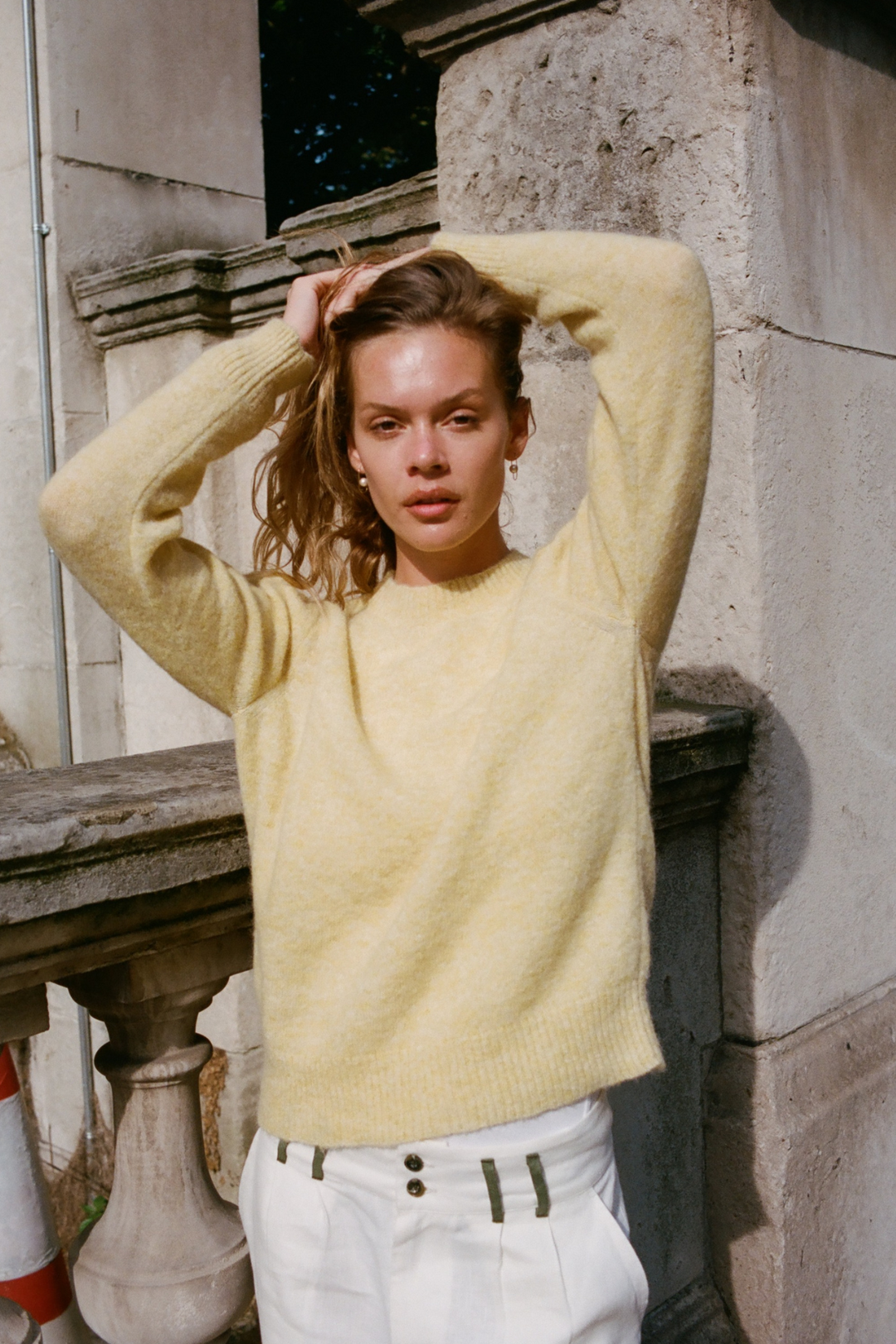 Lemon Mohair Jumper