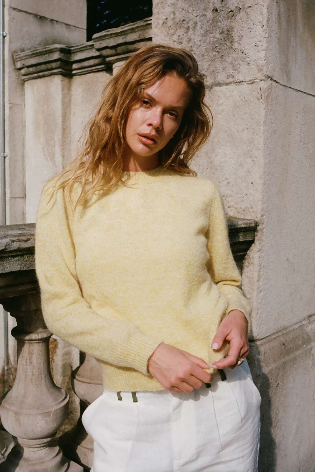 Lemon Mohair Jumper