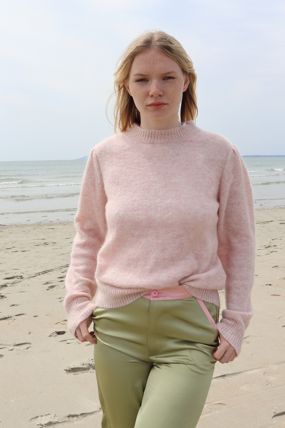 Rose Mohair Jumper