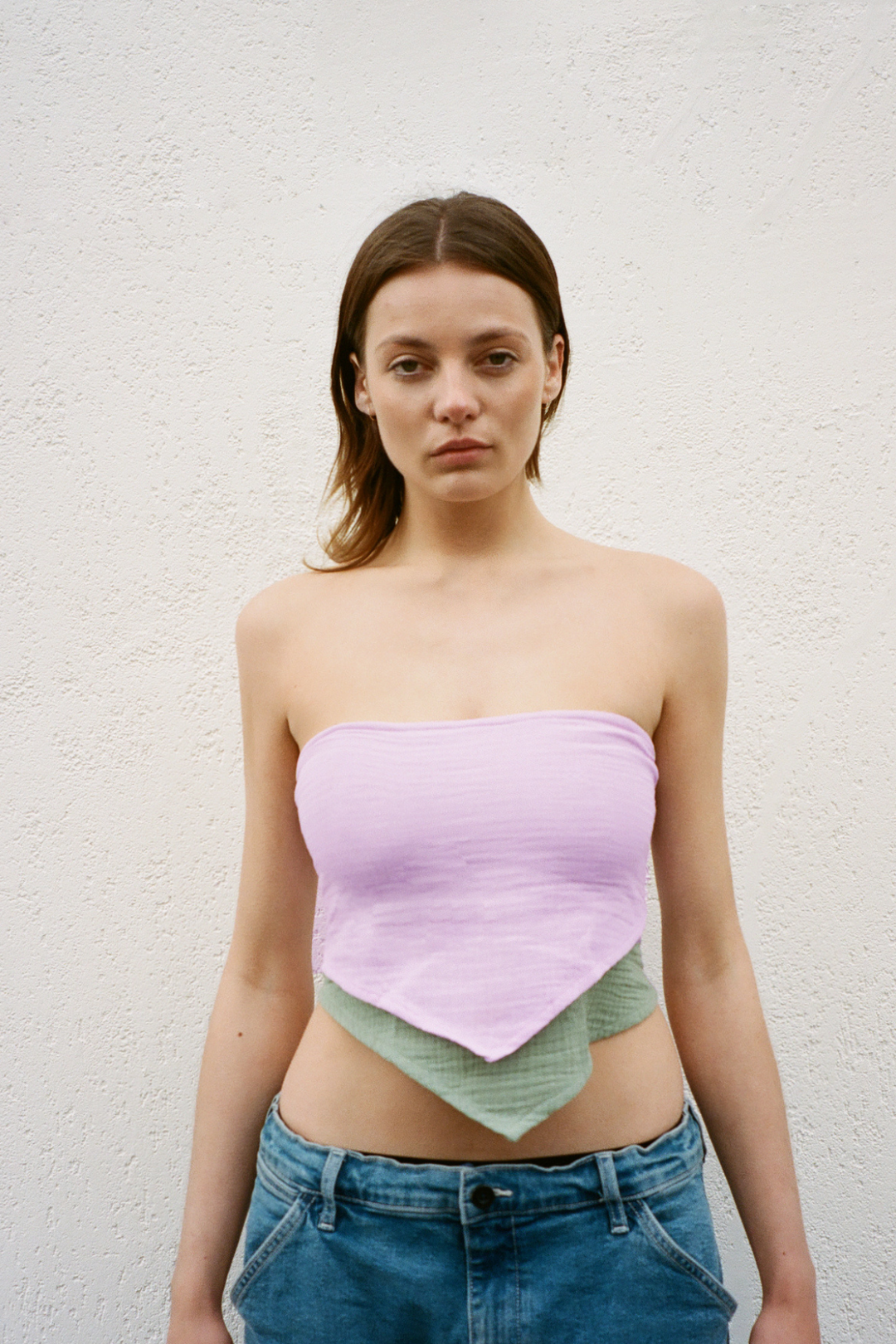 Lilac Bandeau Top - noemotions-store