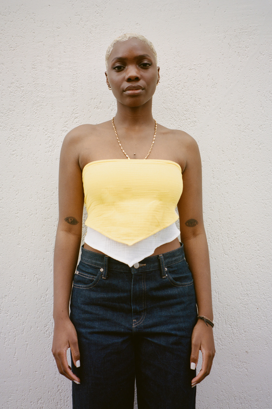 Lemon Bandeau Top - noemotions-store