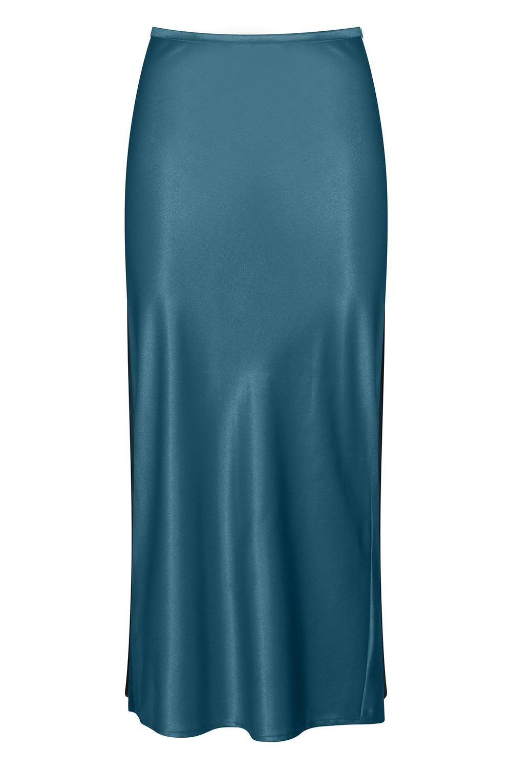 Teal Silk Skirt - noemotions-store