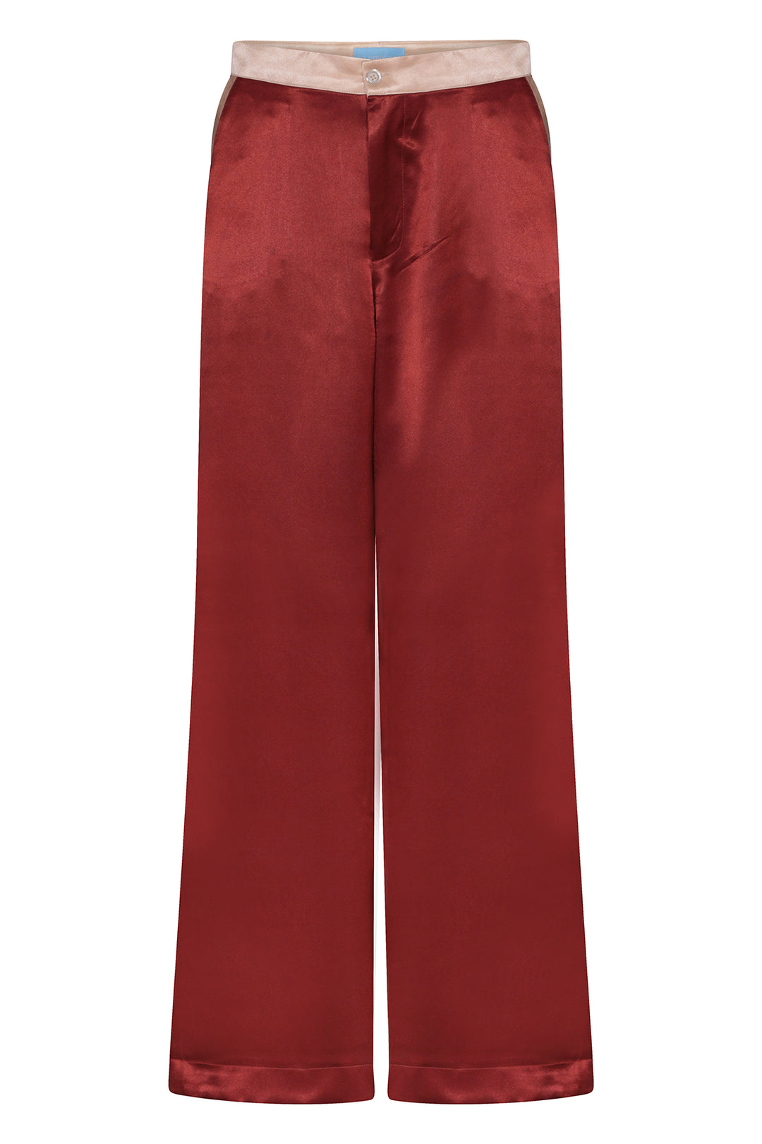 Rust Silk Trousers | no emotions – No Emotions