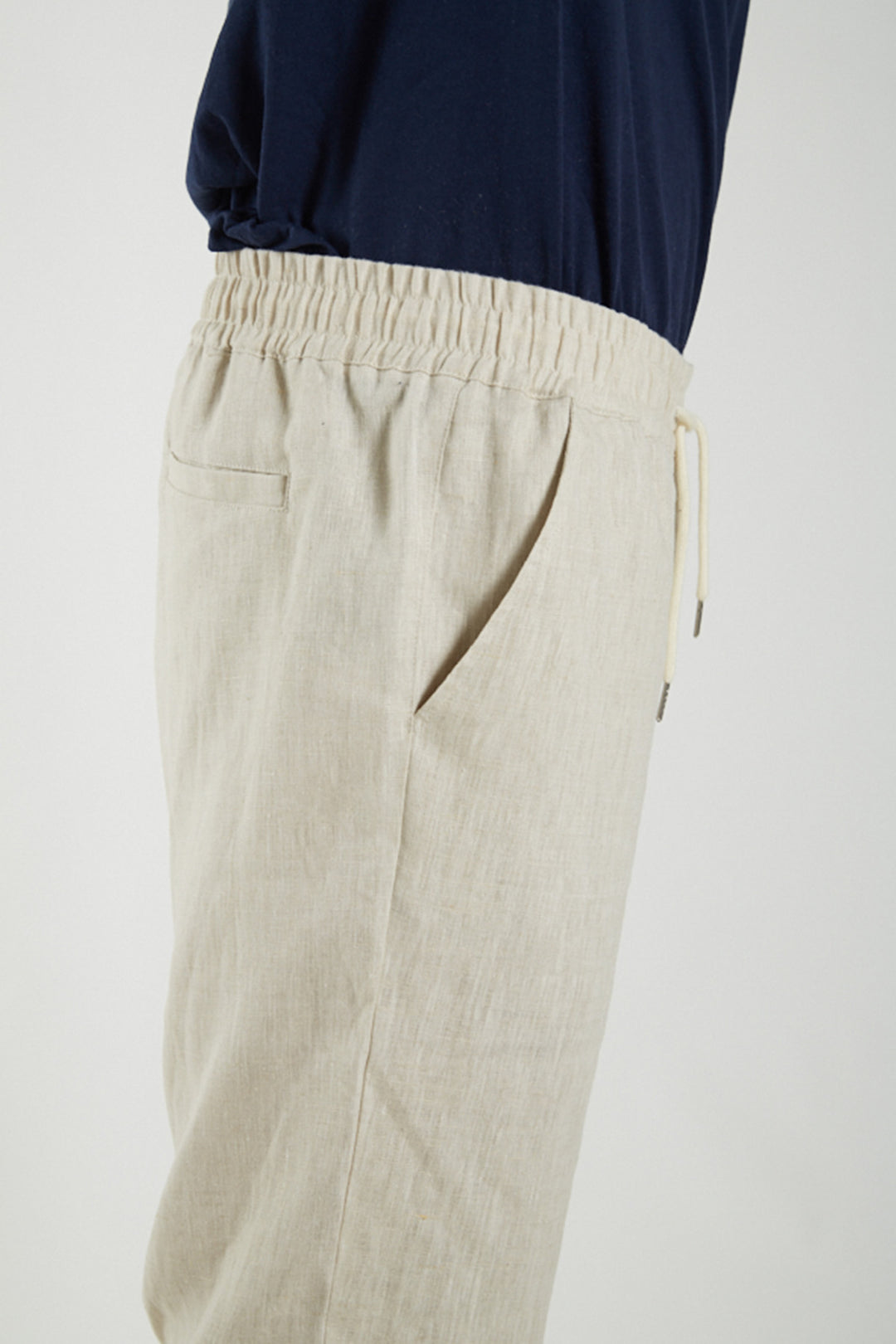 Boy's Sand Linen Trousers - noemotions-store